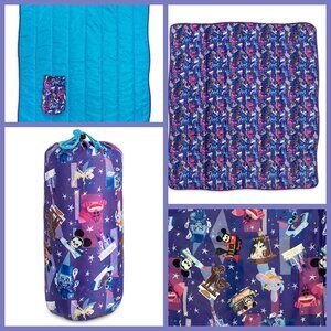 Disney Parks Joey Chou Magic Kingdom Cinderella Castle Packable Picnic Blanket